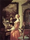 Frans van Mieris Duet painting